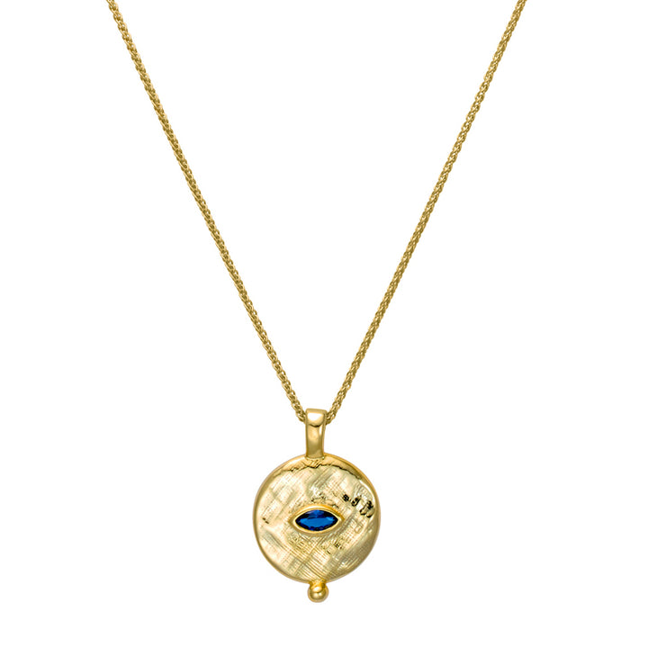 SAPPHIRE GAZE NECKLACE