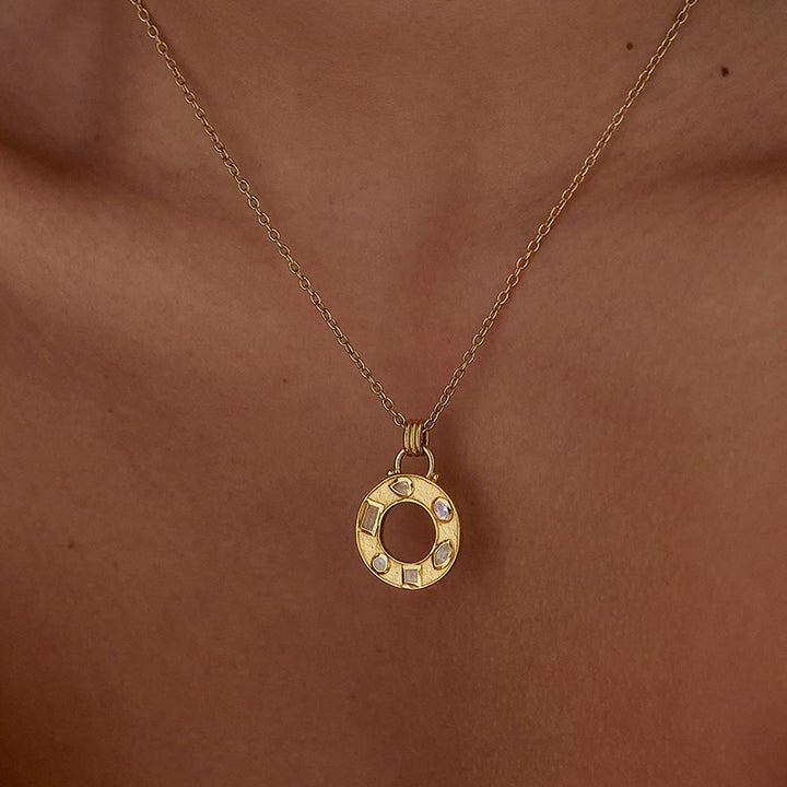 CLEO MOONSTONE NECKLACE