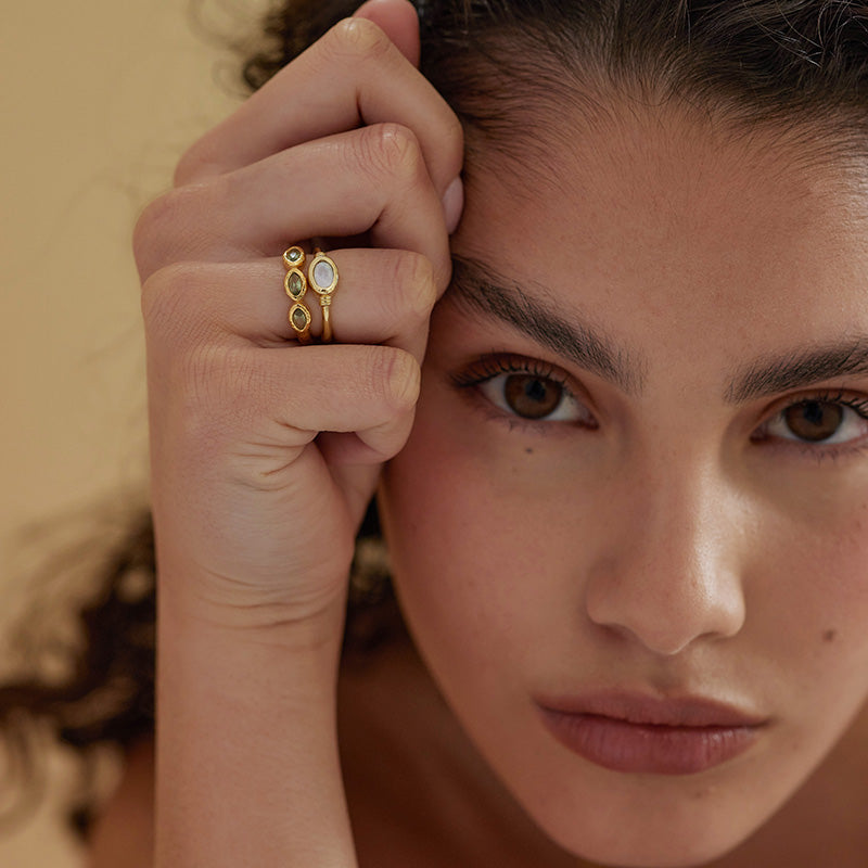 TILLY MOONSTONE RING