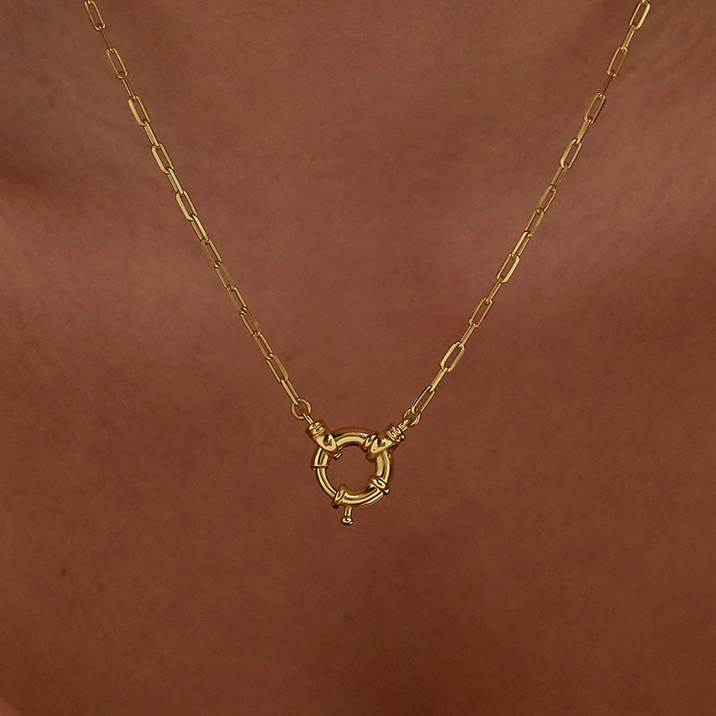 SAILOR CLASP NECKLACE