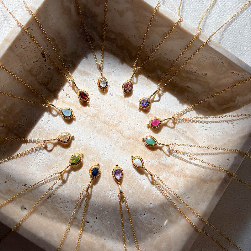 DECEMBER TANZANITE BIRTHSTONE CHARM