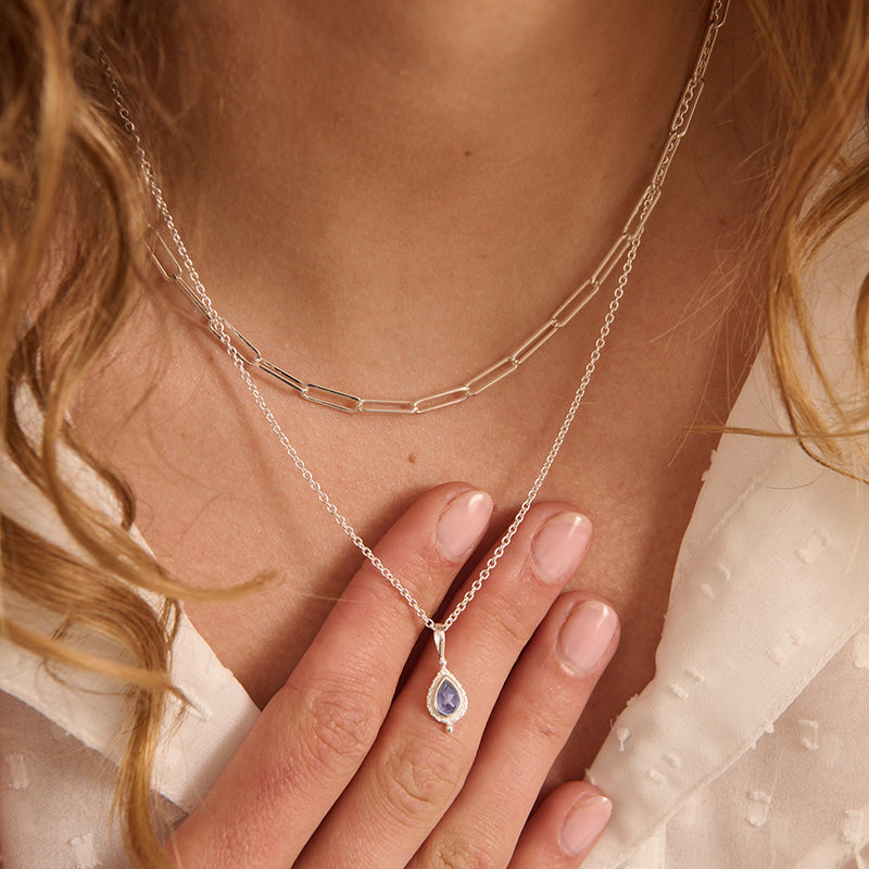 FEBRUARY AMETHYST BIRTHSTONE CHARM