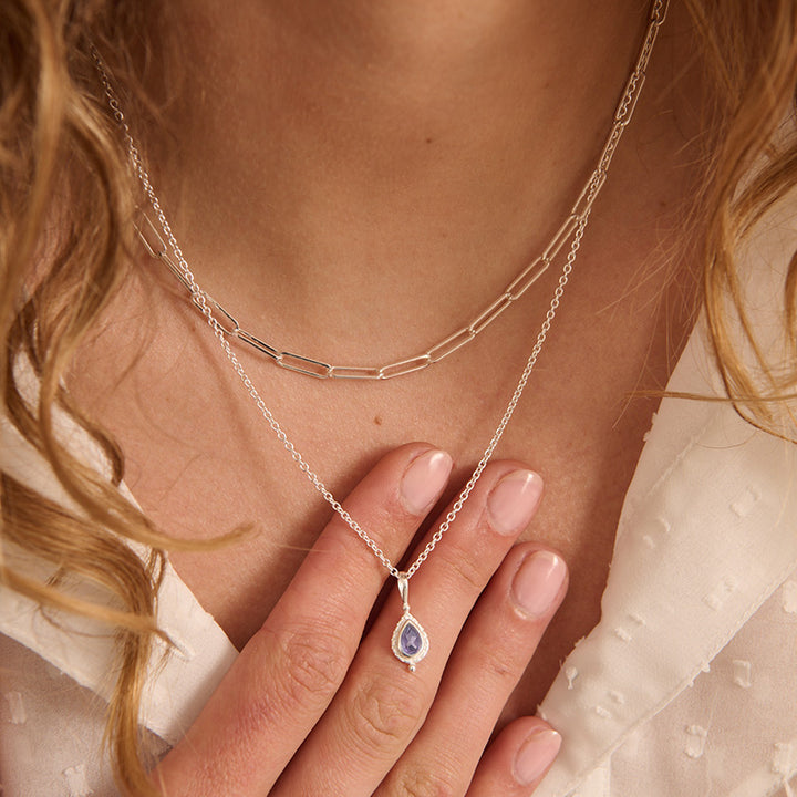 FEBRUARY AMETHYST BIRTHSTONE CHARM