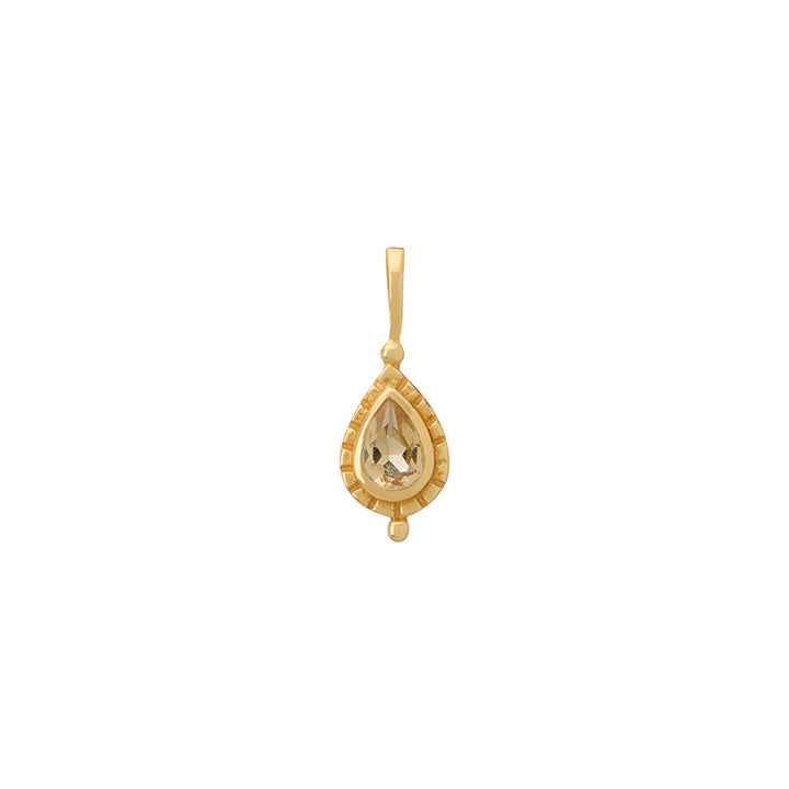 NOVEMBER CITRINE BIRTHSTONE CHARM