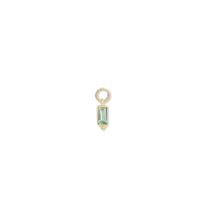 BAGUETTE APATITE EARRING CHARM