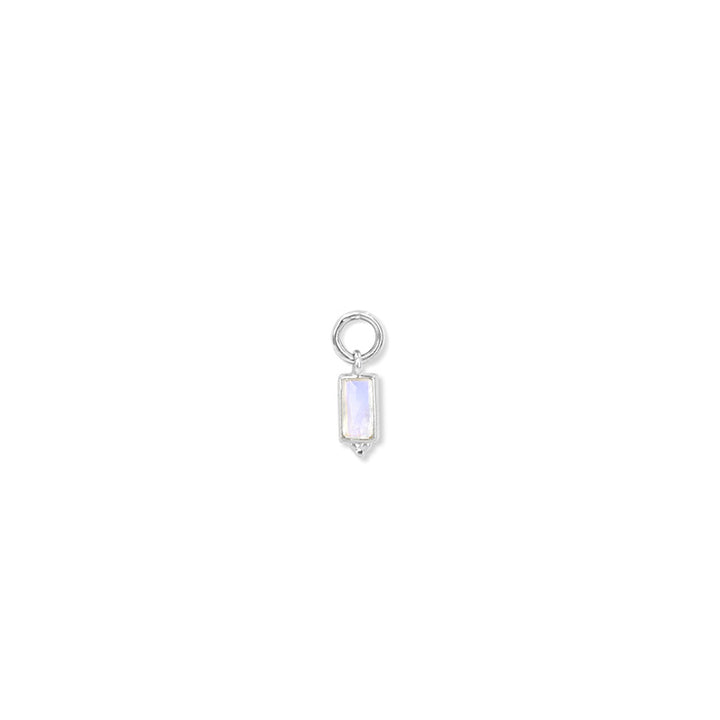 BAGUETTE MOONSTONE EARRING CHARM