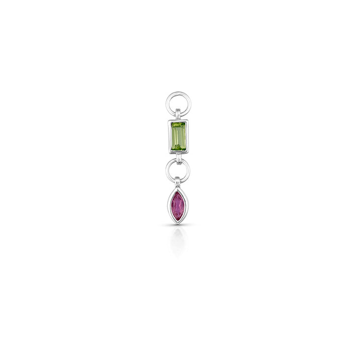 CALYPSO PERIDOT SILVER CHARM