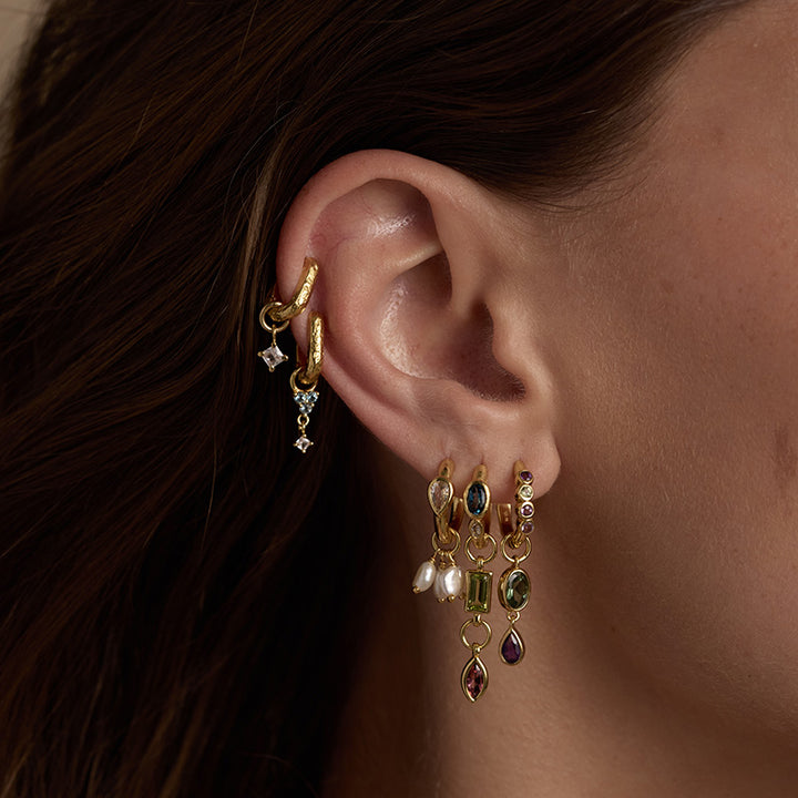 CALYPSO PERIDOT GOLD CHARM