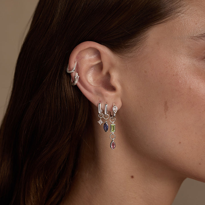 CALYPSO PERIDOT SILVER CHARM