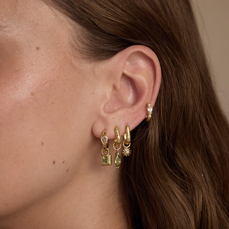 IDA APATITE GOLD CHARM