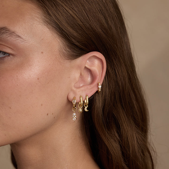 FARAH PEARL GOLD CHARM