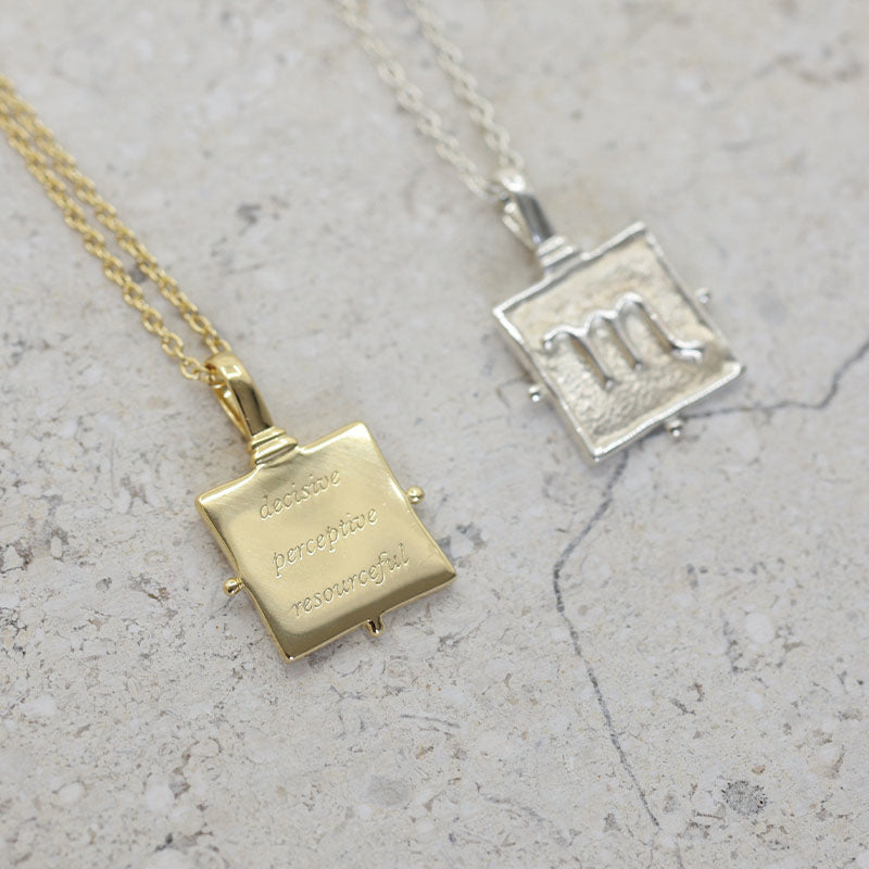 SCORPIO ZODIAC NECKLACE – SILVERSHOP - Main Image