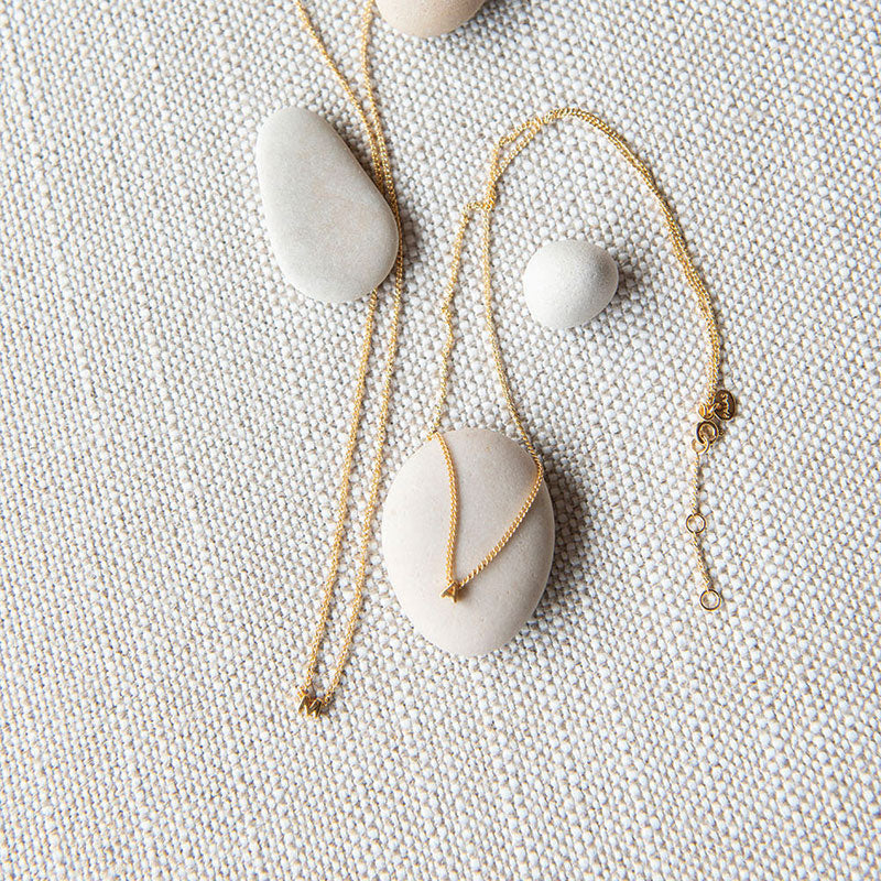 TINY LOVE LETTER NECKLACE