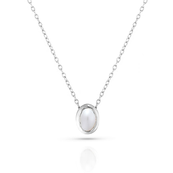 JUNE PEARL BIRTHSTONE NECKLACE