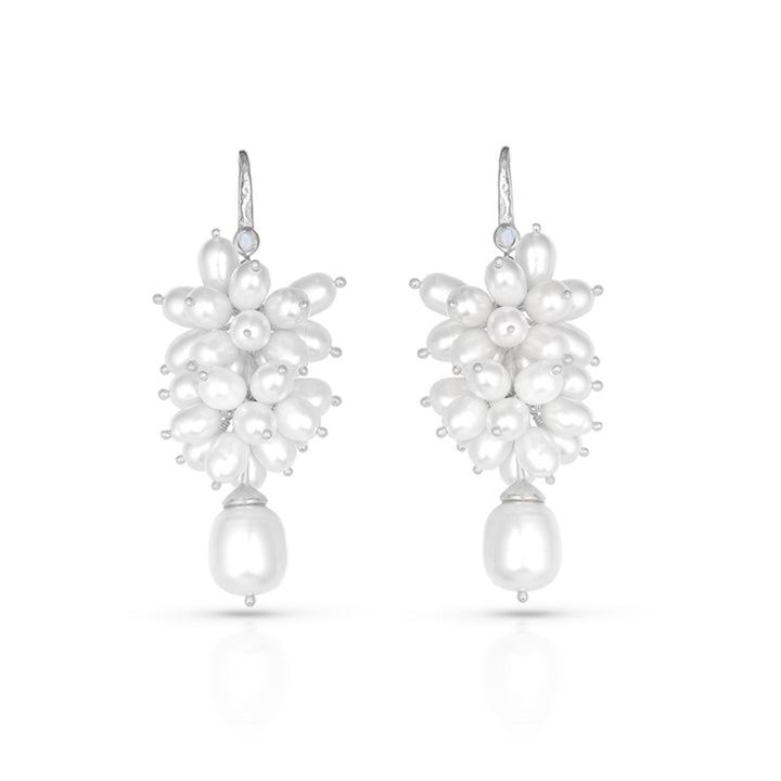 ADELINE PEARL CLUSTER EARRINGS