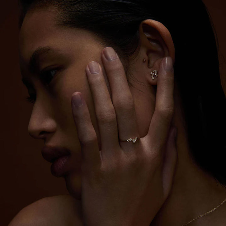 VALENCIA TOPAZ STUDS