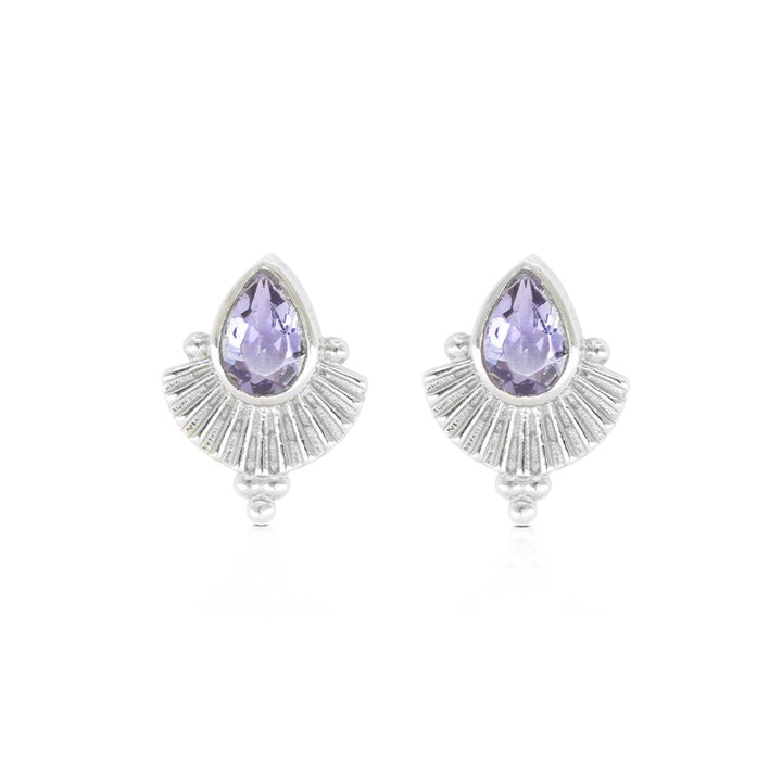 VENUS IOLITE EARRINGS