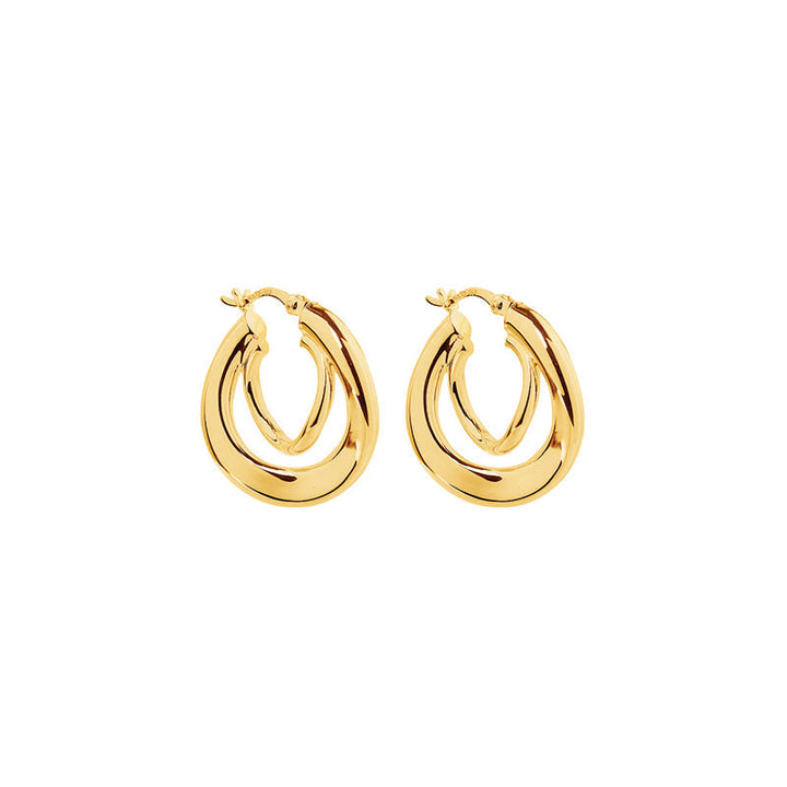 BABY STRUDEL HOOP EARRINGS