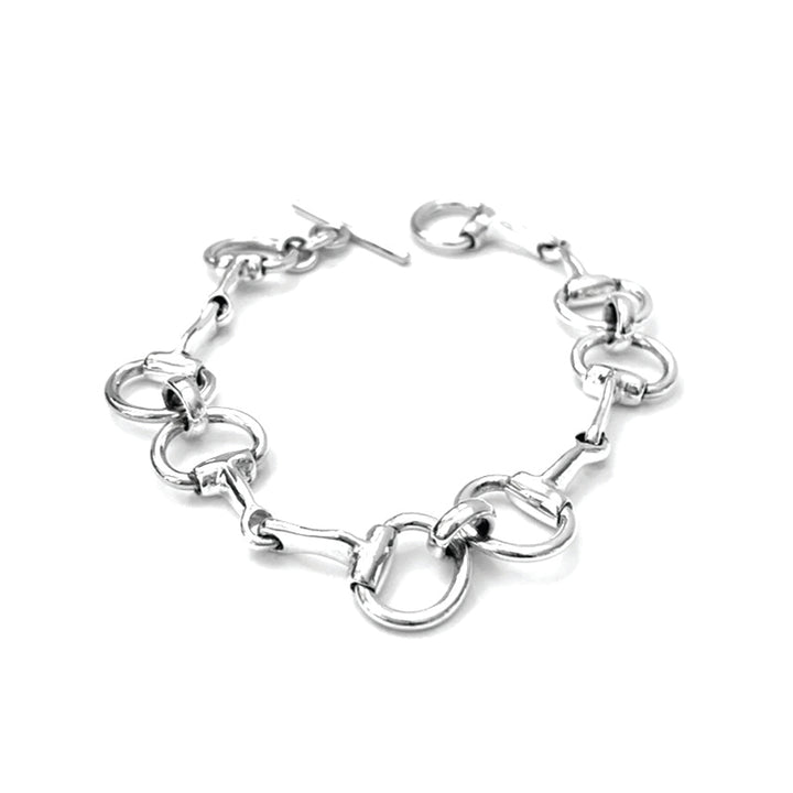 LOLA SMALL HORSE BIT LINK BRACELET