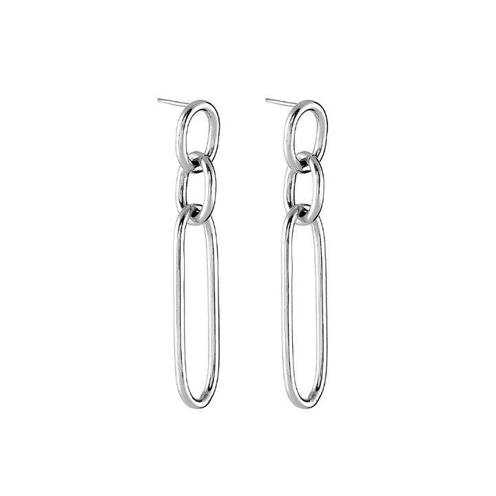 ELONGATED DROP EARRINGS