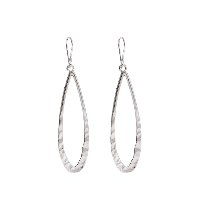 OPEN TEAR DROP EARRINGS