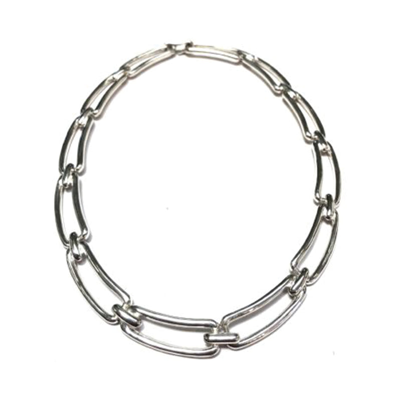 LONG CURVED RECTANGLAR LINK COLLAR