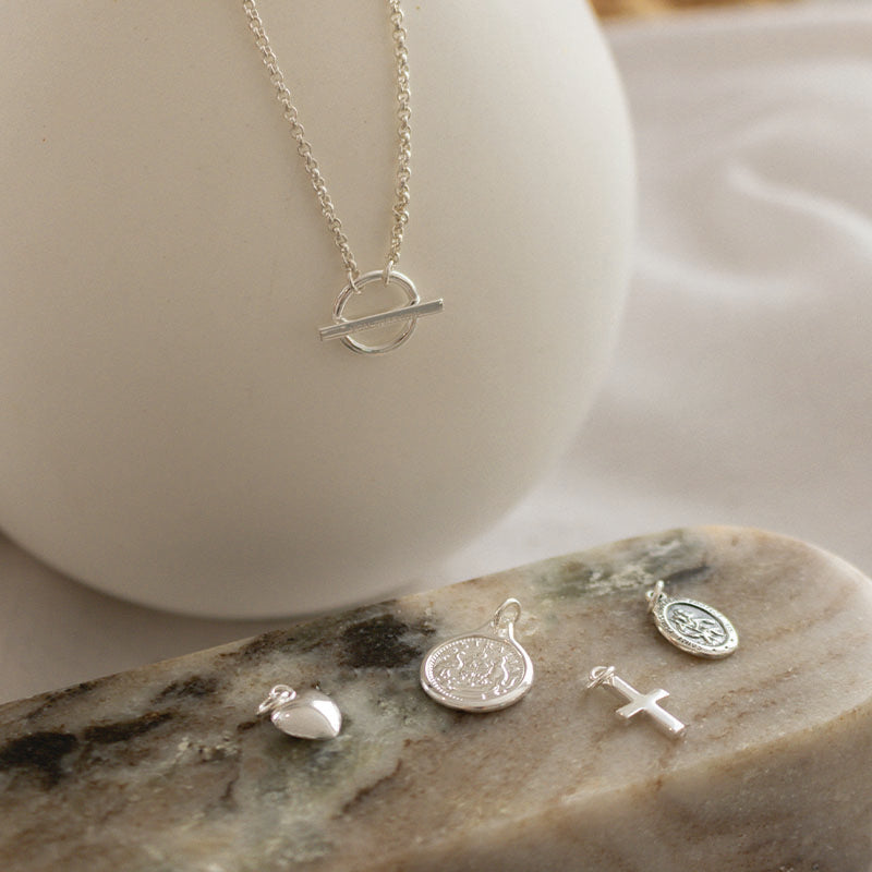 BELCHER CHAIN WITH VT TOGGLE NECKLACE