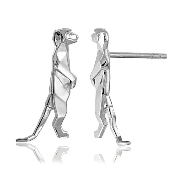 ORIGAMI MEERKAT EARRINGS