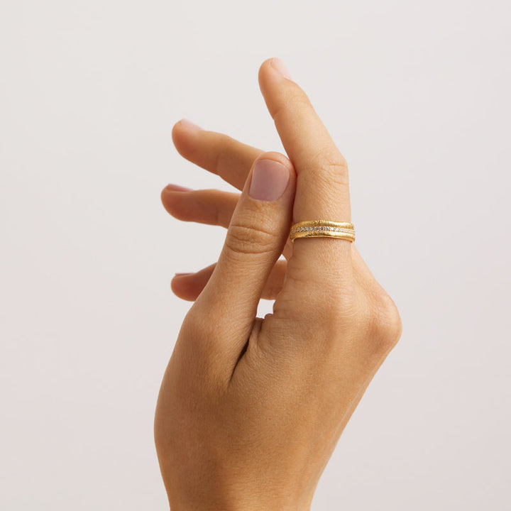 BEGIN AGAIN BAND RING