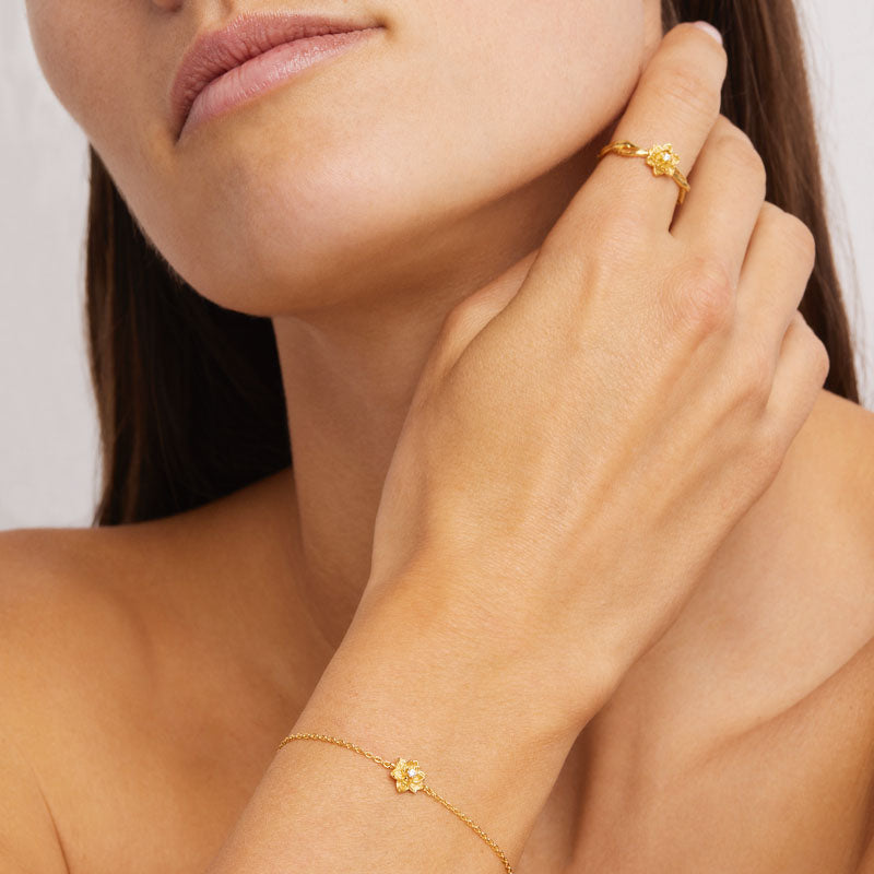 BLOOM WITHIN LOTUS BRACELET