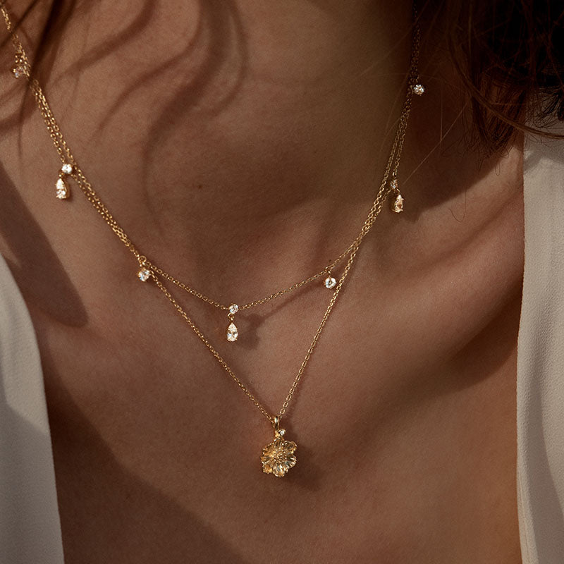 NO RAIN, NO FLOWERS CHOKER