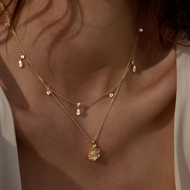 NO RAIN, NO FLOWERS CHOKER