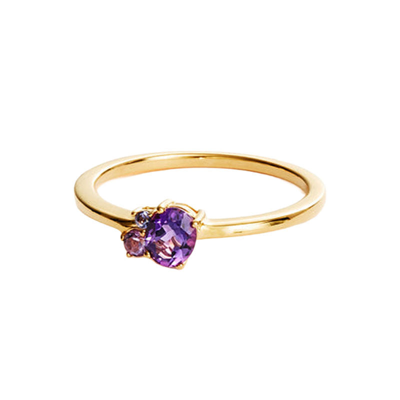 KINDRED BIRTHSTONE RING - FEBRUARY – SILVERSHOP