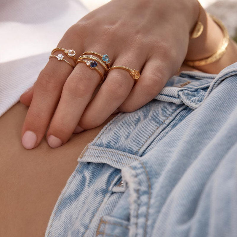 KINDRED BIRTHSTONE RING - SEPTEMBER