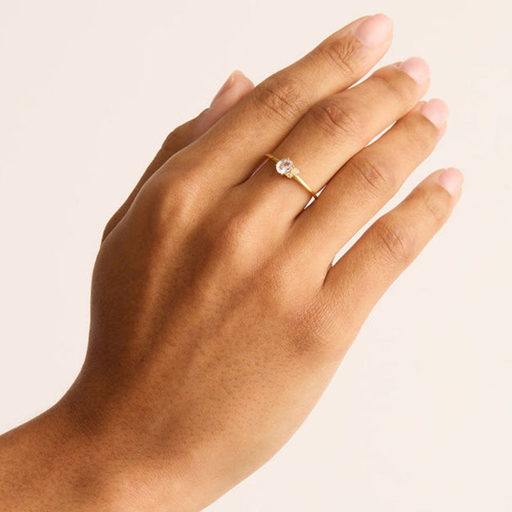 KINDRED BIRTHSTONE RING - APRIL