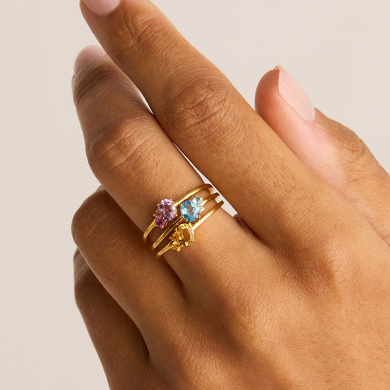 KINDRED BIRTHSTONE RING - MARCH
