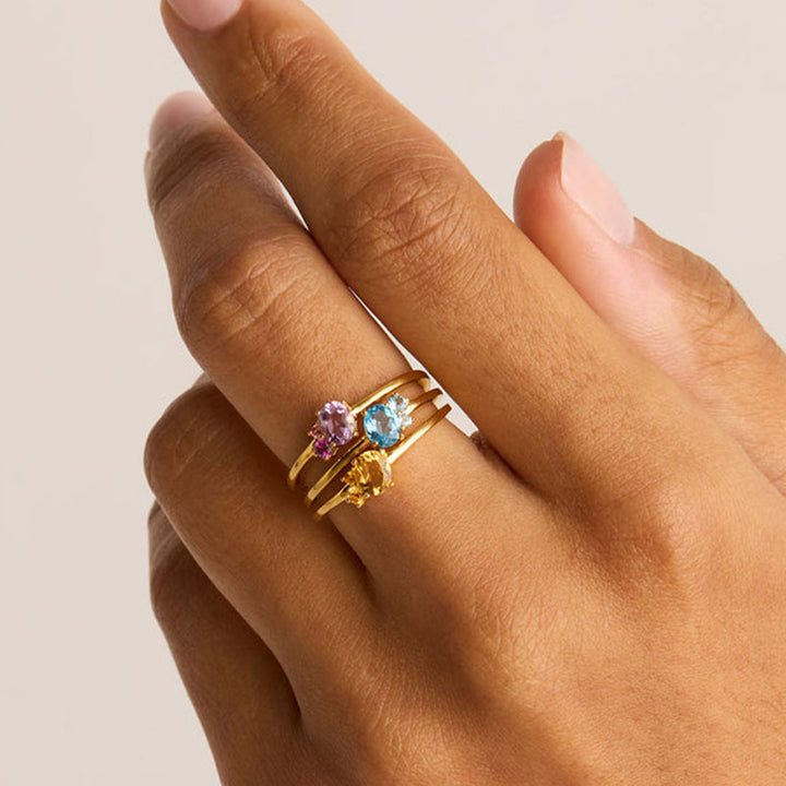 KINDRED BIRTHSTONE RING - MARCH