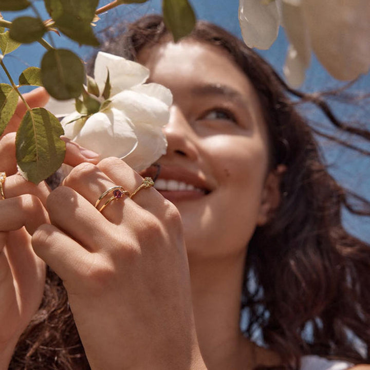 KINDRED BIRTHSTONE RING - FEBRUARY