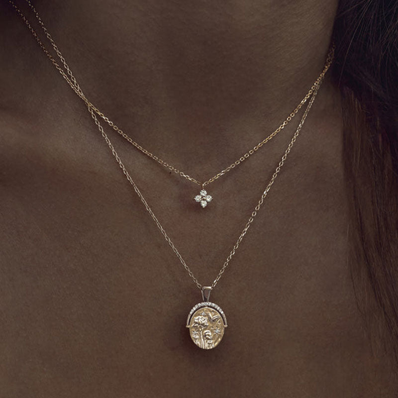 CRYSTAL BLOOM NECKLACE