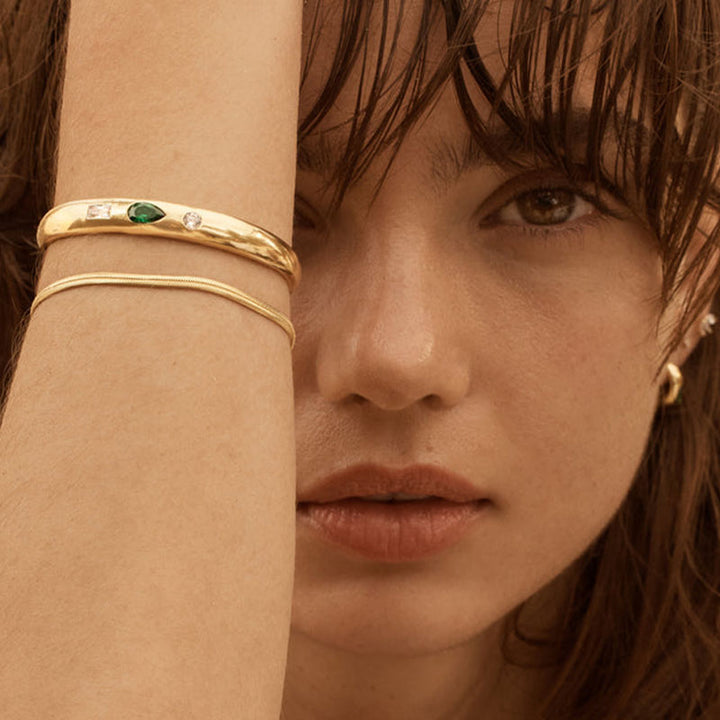 HERRINGBONE CHAIN BRACELET