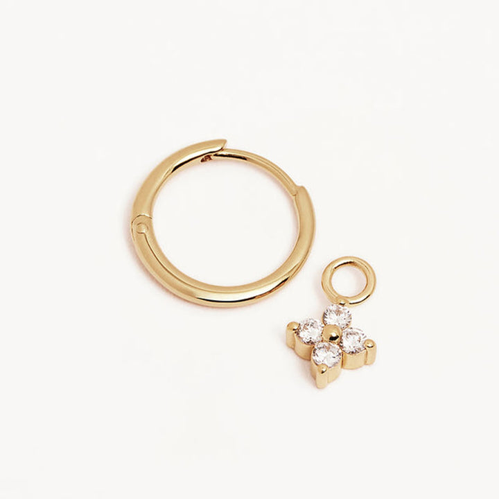 CRYSTAL BLOOM HOOPS