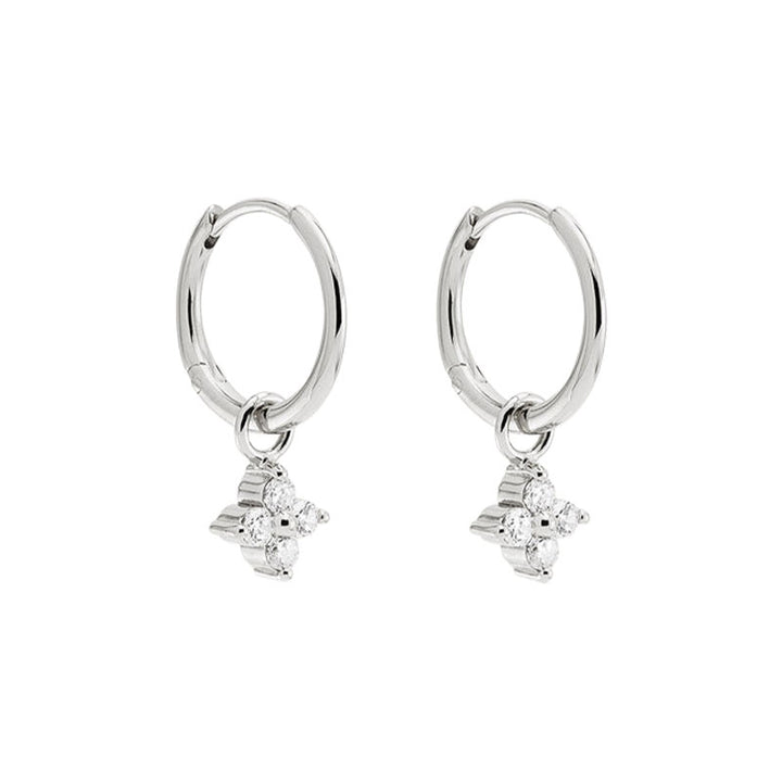 CRYSTAL BLOOM HOOPS