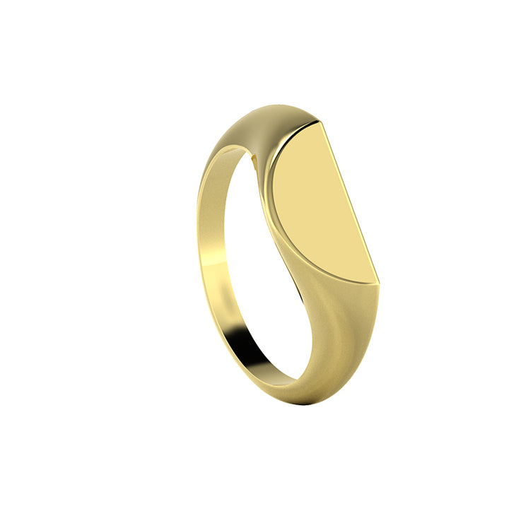 CREST SIGNET RING