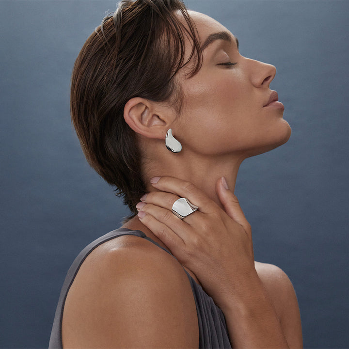 CIRCADIAN LEAF EARRINGS