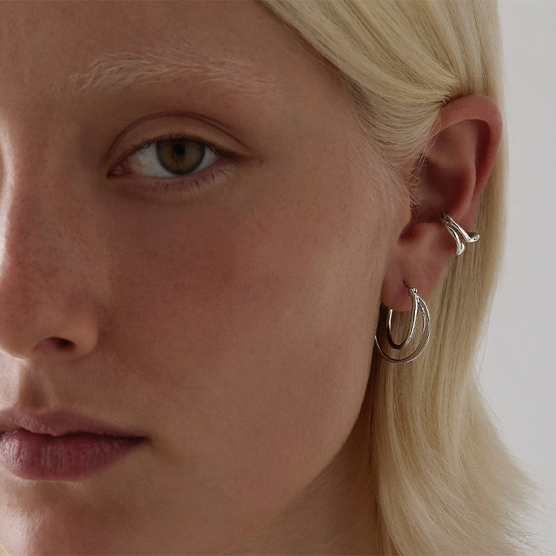 ECLIPSE HOOP EARRINGS