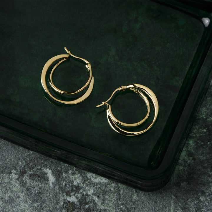 ECLIPSE HOOP EARRINGS