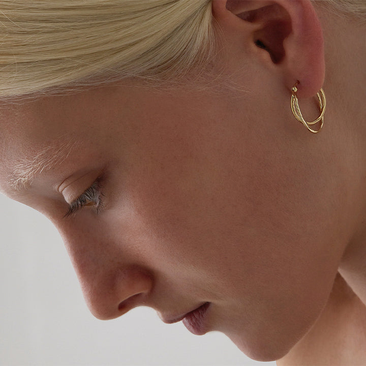 ECLIPSE HOOP EARRINGS