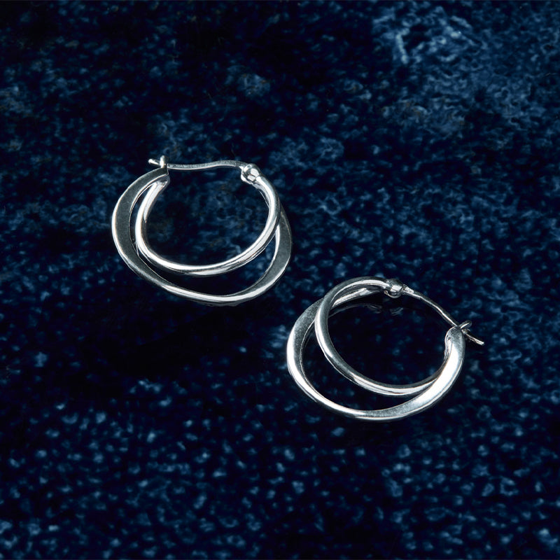 ECLIPSE HOOP EARRINGS