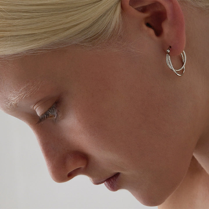 ECLIPSE HOOP EARRINGS
