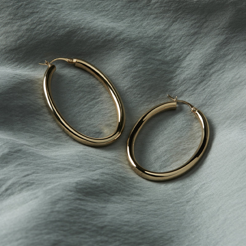 ORBIT HOOP EARRINGS